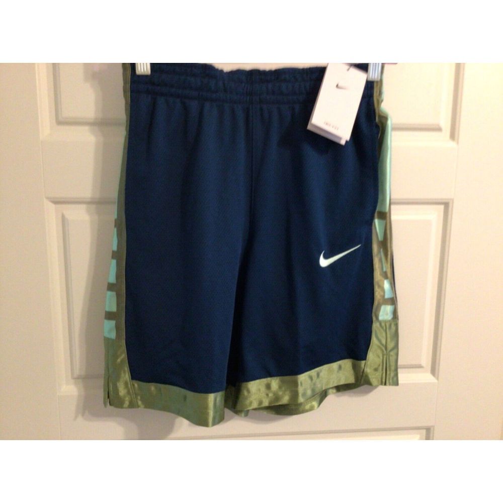 Nike‎ Boys youth Basketball shorts DA0173-460 Dark Teal XLarge